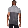 image:imageRBX Active Mens Golf Shirt Short Sleeve Quick Drying Performance Polo ShirtColorblock Mesh Grey