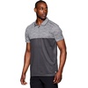 image:imageRBX Active Mens Golf Shirt Short Sleeve Quick Drying Performance Polo ShirtColorblock Mesh Grey