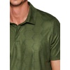 image:imageRBX Active Mens Golf Shirt Short Sleeve Quick Drying Performance Polo ShirtTonal Geo Olive