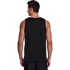 image:imageRBX Active Mens Lightweight Quick Dry Performance Sleeveless Muscle TeeJacquard Dot Black