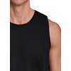 image:imageRBX Active Mens Lightweight Quick Dry Performance Sleeveless Muscle TeeJacquard Dot Black