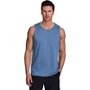 image:imageRBX Active Mens Lightweight Quick Dry Performance Sleeveless Muscle TeeJacquard Dot Elemental Blue