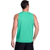 image:imageRBX Active Mens Lightweight Quick Dry Performance Sleeveless Muscle TeeJacquard Dot Pool Green