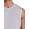 image:imageRBX Active Mens Lightweight Quick Dry Performance Sleeveless Muscle TeeStriated Light Grey Sidewalk