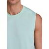 image:imageRBX Active Mens Lightweight Quick Dry Performance Sleeveless Muscle TeeStriated Seafoam Beach Glass