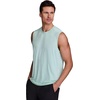 image:imageRBX Active Mens Lightweight Quick Dry Performance Sleeveless Muscle TeeStriated Seafoam Beach Glass