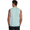 image:imageRBX Active Mens Lightweight Quick Dry Performance Sleeveless Muscle TeeStriated Seafoam Beach Glass