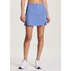 image:imageRBX Active Skort for Women Quick Drying Buttery Soft Golf Skirt with Inner Liner Shorts for Hiking Tennis Pickleball SkorMisty Blue