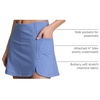 image:imageRBX Active Skort for Women Quick Drying Buttery Soft Golf Skirt with Inner Liner Shorts for Hiking Tennis Pickleball SkorMisty Blue