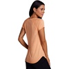 image:imageRBX Active Womens Athletic Quick Dry Space Dye Short Sleeve Yoga TShirtHeathered Cantaloupe