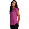 image:imageRBX Active Womens Athletic Quick Dry Space Dye Short Sleeve Yoga TShirtSpace Dye Baton Rouge