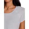 image:imageRBX Active Womens Athletic Quick Dry Space Dye Short Sleeve Yoga TShirtSpace Dye Grey Glacier