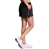image:imageRBX Active Womens Athletic Relaxed Fit Quick Dry Stretch Woven Running Short with Inner Attached Brief and PocketsBlackWhite Piping