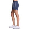 image:imageRBX Active Womens Athletic Relaxed Fit Quick Dry Stretch Woven Running Short with Inner Attached Brief and PocketsNavyWhite Piping