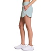 image:imageRBX Active Womens Athletic Relaxed Fit Quick Dry Stretch Woven Running Short with Inner Attached Brief and PocketsSpace Dye Cucumber