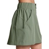 image:imageRBX Active Womens Athletic Skirt with Builtin Shorts Quick Drying Long Length Tennis Golf Skort with PocketsBasil