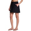 image:imageRBX Active Womens Athletic Skirt with Builtin Shorts Quick Drying Long Length Tennis Golf Skort with PocketsBlack