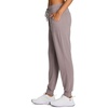 image:imageRBX Active Womens Athletic Super Soft Lightweight Cuffed Tapered Jogger Sweatpants with PocketsRibbed Driftwood