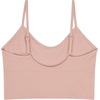 image:imageRBX Active Womens Bralette Multipack Everyday Low Impact Yoga Lounge Bra 2PackCorset Ribbed BlackLight Pink