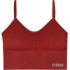 image:imageRBX Active Womens Bralette Multipack Everyday Low Impact Yoga Lounge Bra 2PackCorset Ribbed GreyRed
