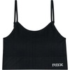 image:imageRBX Active Womens Bralette Multipack Everyday Low Impact Yoga Lounge Bra 2PackRibbed Pale PinkBlack