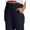 image:imageRBX Active Womens Cargo Capri Pant with Pockets Fashion Lightweight Woven with DrawstringDeep Navy