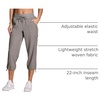 image:imageRBX Active Womens Cargo Capri Pant with Pockets Fashion Lightweight Woven with DrawstringDriftwood