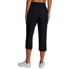 image:imageRBX Active Womens Cargo Capri Pant with Pockets Fashion Lightweight Woven with DrawstringJet Black