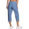 image:imageRBX Active Womens Cargo Capri Pant with Pockets Fashion Lightweight Woven with DrawstringMoonlight Blue