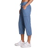 image:imageRBX Active Womens Cargo Capri Pant with Pockets Fashion Lightweight Woven with DrawstringMoonlight Blue