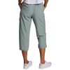 image:imageRBX Active Womens Cargo Capri Pant with Pockets Fashion Lightweight Woven with DrawstringSea Mist