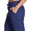 image:imageRBX Active Womens Cargo Capri Pant with Pockets Fashion Lightweight Woven with DrawstringTwilight Blue
