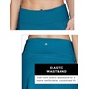 image:imageRBX Active Womens Fashion Stretch Knit Flat Front GolfTennis Athletic Skort with Attached Bike Short and PocketsTeal