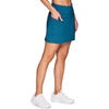 image:imageRBX Active Womens Fashion Stretch Knit Flat Front GolfTennis Athletic Skort with Attached Bike Short and PocketsTeal