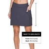 image:imageRBX Active Womens GolfTennis Everyday Casual Athletic Skort with Bike ShortsS20 Charcoal