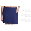 image:imageRBX Active Womens GolfTennis Everyday Casual Athletic Skort with Bike ShortsTwilight Blue