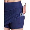 image:imageRBX Active Womens GolfTennis Everyday Casual Athletic Skort with Bike ShortsTwilight Blue