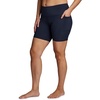 image:imageRBX Active Womens Plus Size Fashion Bike Shorts Athletic High Waisted Workout Yoga Biker Short with PocketsDeep Navy