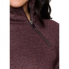 image:imageRBX Active Womens Plus Size Mock Neck Long Sleeve Fleece Pullover SweatshirtDried Plum