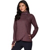 image:imageRBX Active Womens Plus Size Mock Neck Long Sleeve Fleece Pullover SweatshirtDried Plum