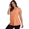 image:imageRBX Active Womens Plus Size Sleeveless Relaxed Fashion Workout Yoga Tank TopCantaloupe