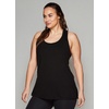 image:imageRBX Active Womens Plus Size Sleeveless Relaxed Fashion Workout Yoga Tank TopS21 Black