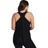 image:imageRBX Active Womens Plus Size Sleeveless Relaxed Fashion Workout Yoga Tank TopS21 Black