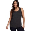 image:imageRBX Active Womens Plus Size Sleeveless Relaxed Fashion Workout Yoga Tank TopS21 Charcoal
