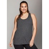 image:imageRBX Active Womens Plus Size Sleeveless Relaxed Fashion Workout Yoga Tank TopS21 Charcoal