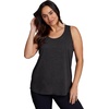 image:imageRBX Active Womens Plus Size Sleeveless Relaxed Fashion Workout Yoga Tank TopS21 Charcoal