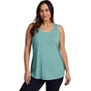 image:imageRBX Active Womens Plus Size Sleeveless Relaxed Fashion Workout Yoga Tank TopWasabi