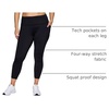 image:imageRBX Active Womens Plus Size Stretch AnkleFull Length Workout Running Gym Yoga Leggings78 Jet Black