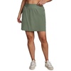 image:imageRBX Active Womens Plus Size Stretch Woven Athletic Skort with Attached Bike Short and PocketsBasil