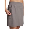 image:imageRBX Active Womens Plus Size Stretch Woven Athletic Skort with Attached Bike Short and PocketsDriftwood